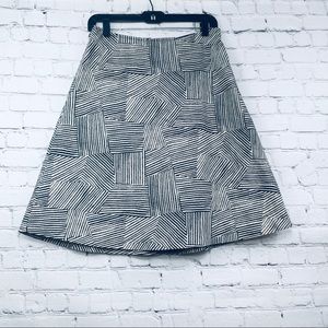 Worthington Skirt beige black size 10